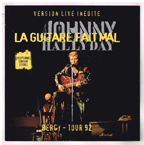 Johnny hallyday la guitare - la,