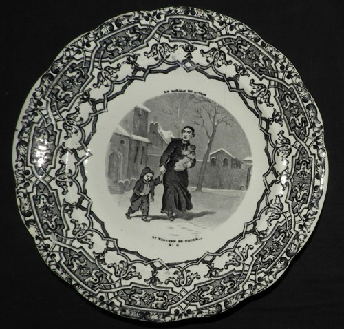 Assiette parlante xixè gien - assiette,