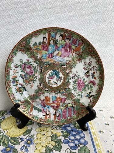 Ancienne assiette porcelaine - ancienne,