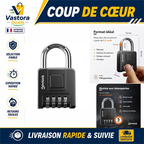 Cadenas code chiffres - à, 4