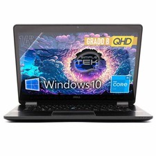 Dell E7470 i5 14 " 2K Touch 16GB 2TB Windows 10 Ordinateur Portable Layout Ita