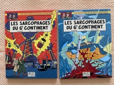 BLAKE ET MORTIMER - LES SARCOPHAGES DU 6e CONTINENT tomes 1 ET 2 - EO - TBE