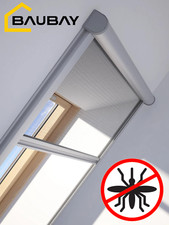 Fenêtre de toit moustiquaire moustiquaire moustiquaire rails en aluminium