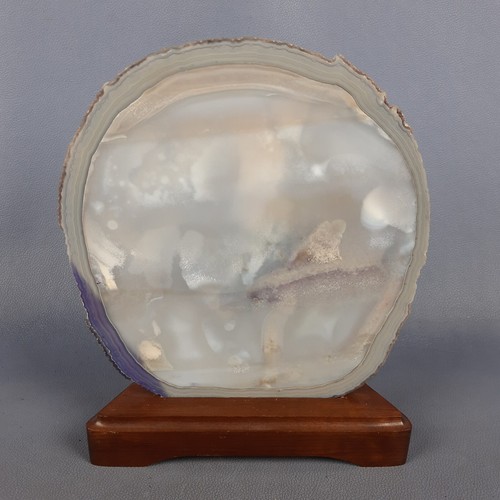 Tranche pierre agate - pierre, d'agate