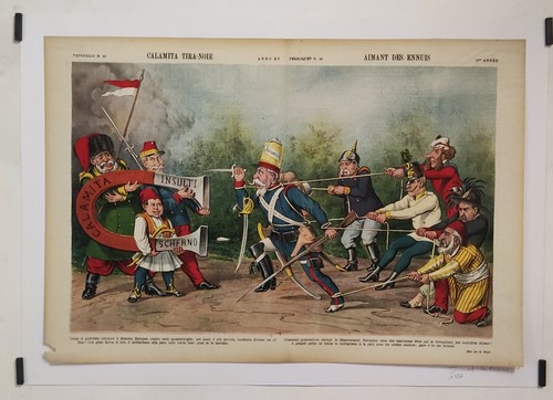 Aimant des ennuis 1887 affiche - aimant,