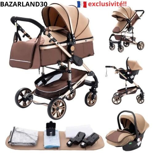 Poussette combinée 1 - combinée, 3