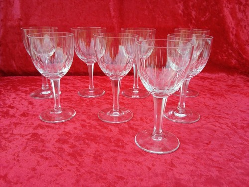 Verres pied en cristal - verres, a
