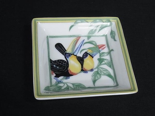 Assiette carrée hermès - assiette,