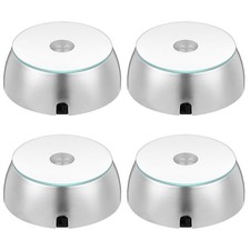  4 Pcs Socle Lumineux Led Base D'affichage De Lumières Pieds Lampe