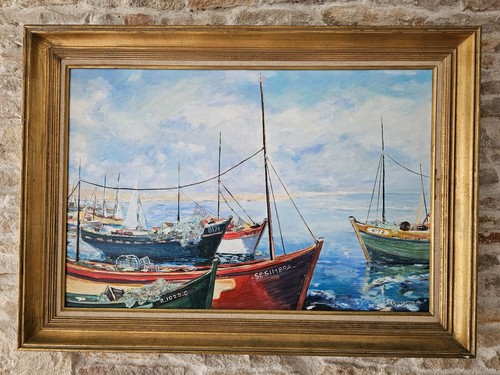 Tableau huile sur - huile, toile