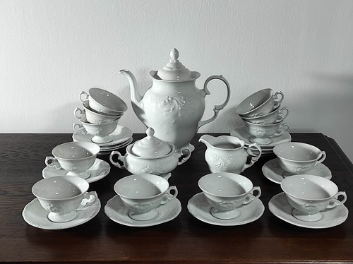 Ancien service café - service,