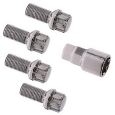 JEU DE 4 ECROUS + CLE ANTIVOL