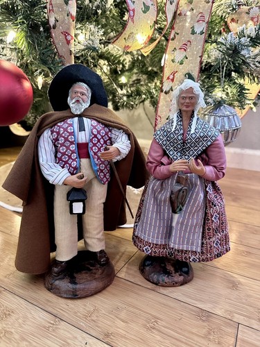French santon couple - french,