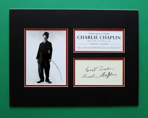 Charlie chaplin réplique - charlie,