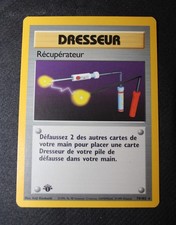 carte pokemon 74-102 Récupérateur Rare Non Holo 1ère édition Set de Base