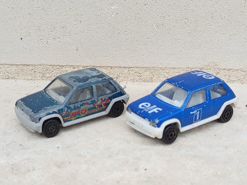 Majorette lot 2 renault 5 - 2,