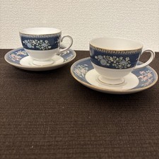Soucoupe Wedgwood Blue Siam