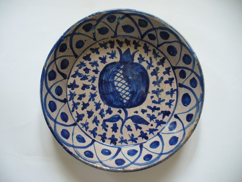 Grand plat espagnol fajalauza - grand,