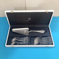 Coffret écrin VIDE ERCUIS pour fourchettes à gâteaux+pelle de service argentier