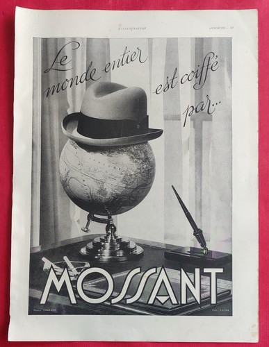 Publicité presse chapeaux - de,