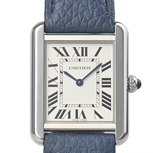 Montre cartier tank solo - montre,