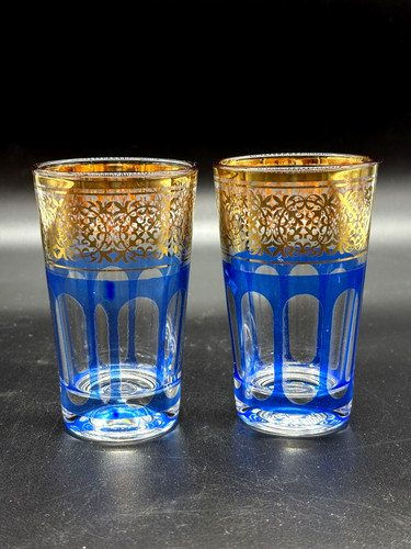 Ancien gobelet verre - gobelet, à