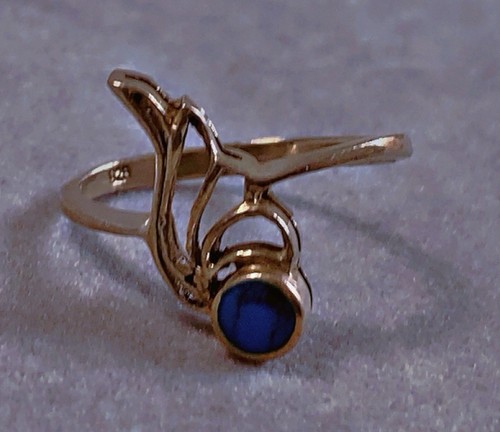 Fine ancienne bague argent