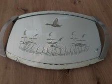 Plateau Miroir "Art Déco "