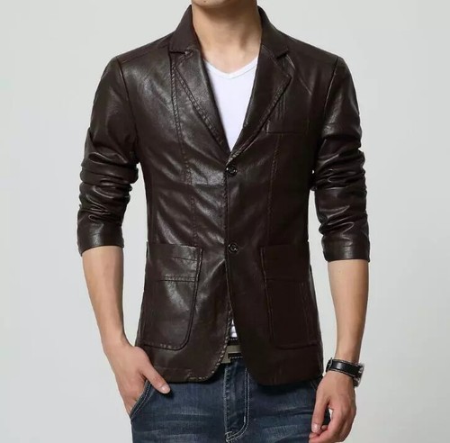 Homme marron véritable - marron, cuir