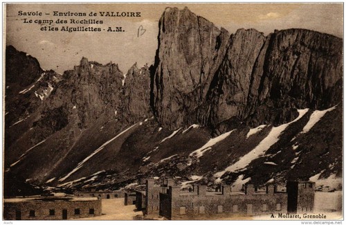 Cpa env valloire - de, le