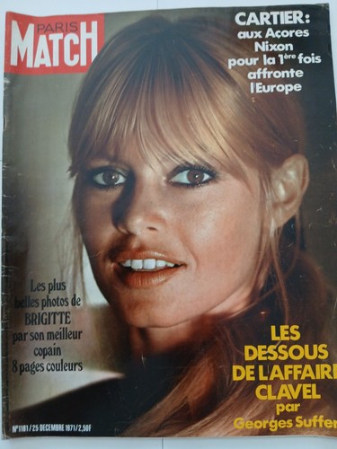 Paris match cover brigitte - paris,