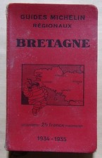 § guide régional MICHELIN Bretagne - 1934-1935