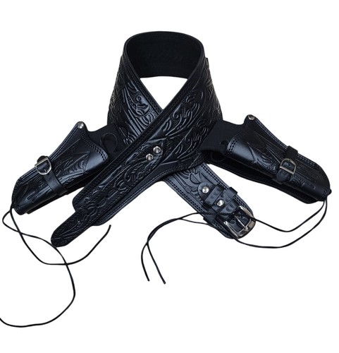 Noir double cuir - noir,