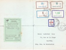 France timbres fictifs sur