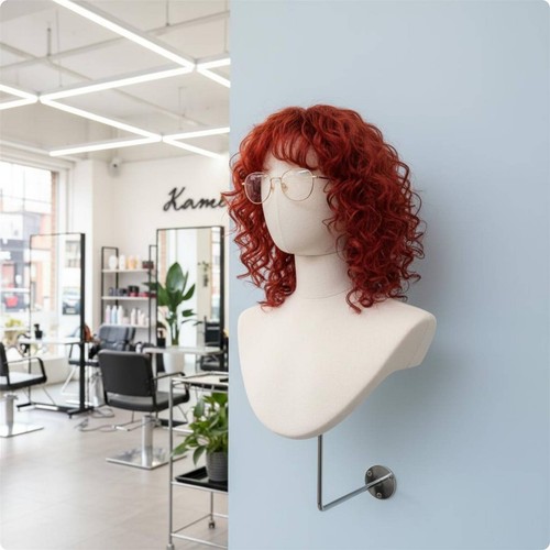 Wall mounted bust - bust, mannequin