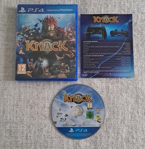 Jeu ps4 knack complet - complet, fr