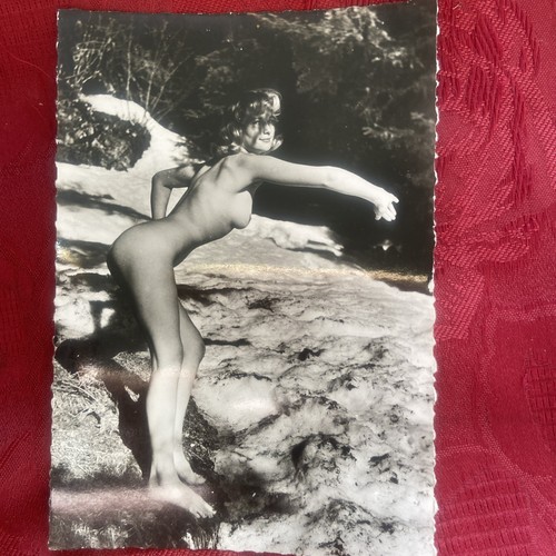 Carte photo artistique - photo, nu