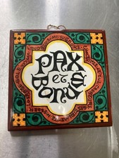 Ancien carreau en faience