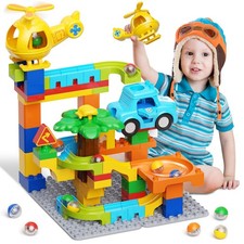 Jouets pour Enfants Marble Run pour 3 4 5 6 Ans, Circuits de Billes Blocs de ...