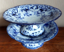 2 ASSIETTES MONTEES de CREIL