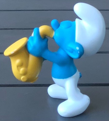 Figurine schtroumpf musicien - figurine,