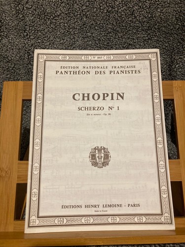 Chopin scherzo opus 20 - n°1,