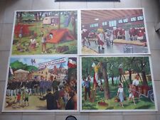 RARE lot de 12 affiches
