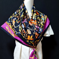 RARE VINTAGE HERMES Silk Scarf