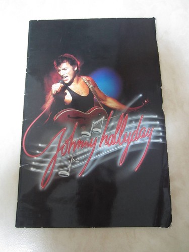 Johnny hallyday tour programme - johnny,
