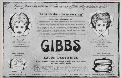 Publicité papier savon - -,