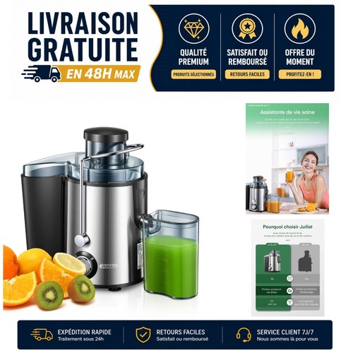 Extracteur jus juilist 600 - jus,