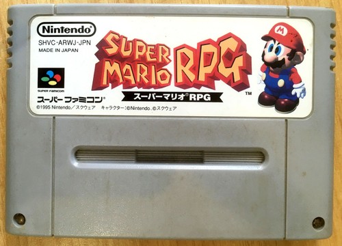 Super mario rpg - mario, cartouche