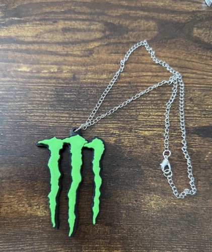 Collier monster energy - monster,