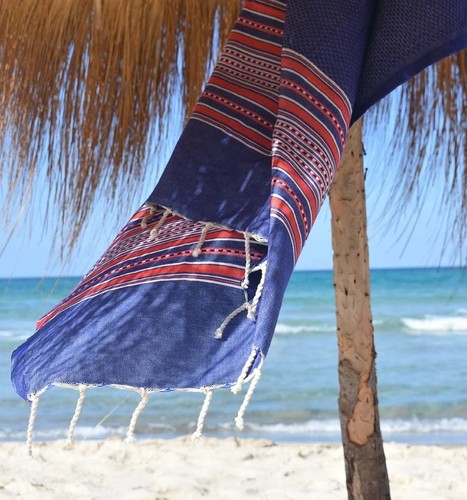 Fouta peshtemal tunis 100 - peshtemal,